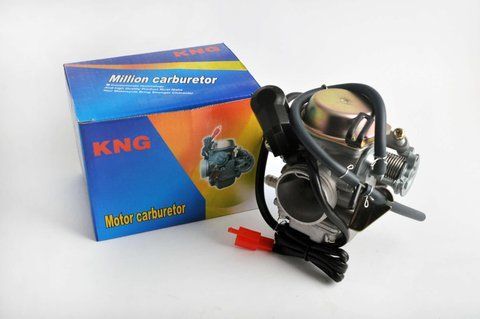 Карбюратор 4T GY6 150 (blue box) KNG k-2137 фото